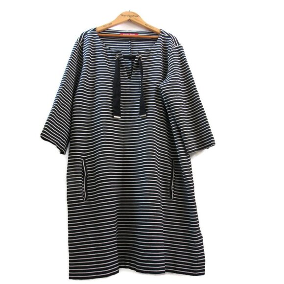 Marina Rinaldi Sport Stripe Tunic Dress - Picture 1 of 2